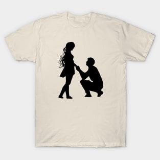 Romantic proposal T-Shirt